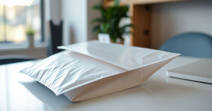 Envelope Plástico com Aba Adesiva: Praticidade e Segurança