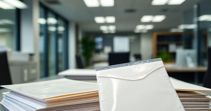 Envelopes Plásticos com Aba Adesivada: Praticidade e Segurança