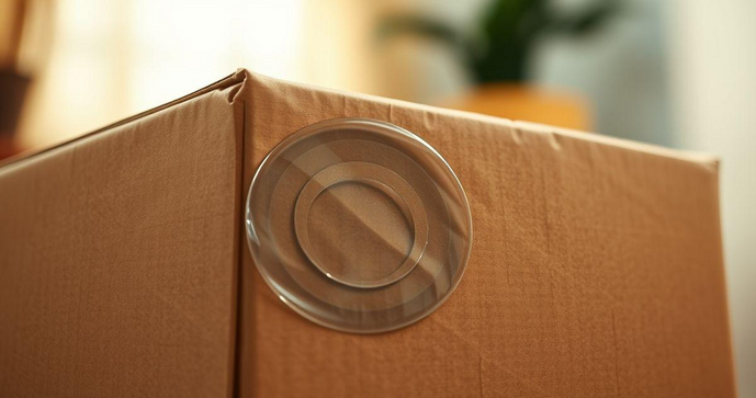 Lacre adesivo redondo transparente: a solução ideal para segurança e organização