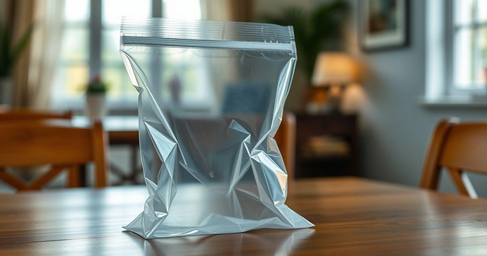 Saco Plástico Transparente com Adesivo é a Solução Prática que Você Precisa