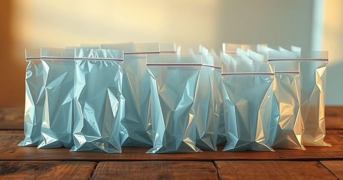 Saco plástico transparente: como escolher o ideal para suas necessidades