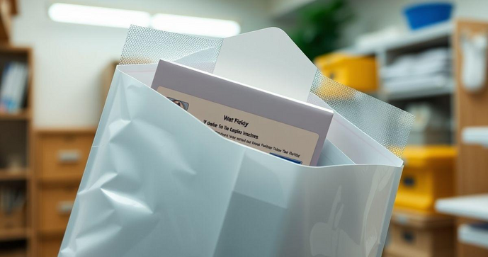 Envelope plastico adesivo é a solução ideal para transporte seguro