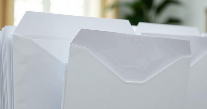 Envelopes plásticos com aba adesivada são a solução ideal para proteger e enviar documentos com segurança