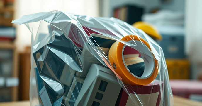 Saco Plástico com Fita Adesiva: A Solução Prática para Organizar e Proteger Seus Itens