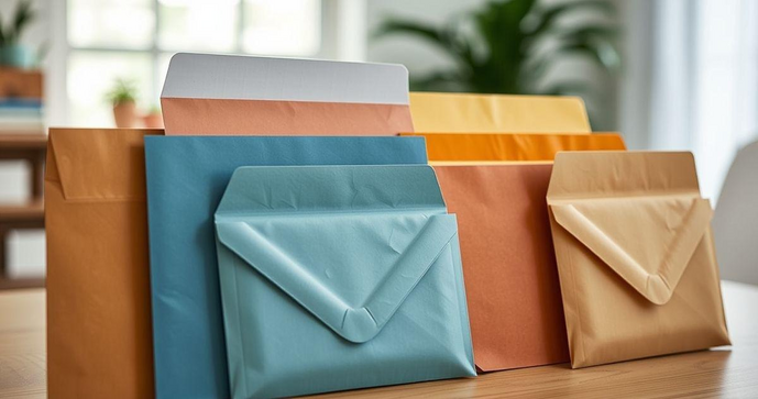 Como escolher o Envelope com aba adesiva perfeito para suas necessidades