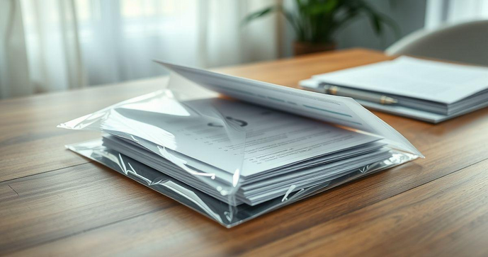 Envelope Plástico Transparente Auto Adesivo é a Solução Prática para Organizar e Proteger Seus Documentos