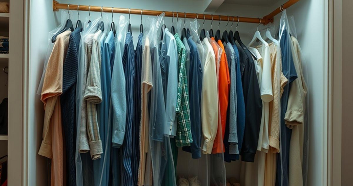 Saco plástico para roupas: como escolher e usar corretamente